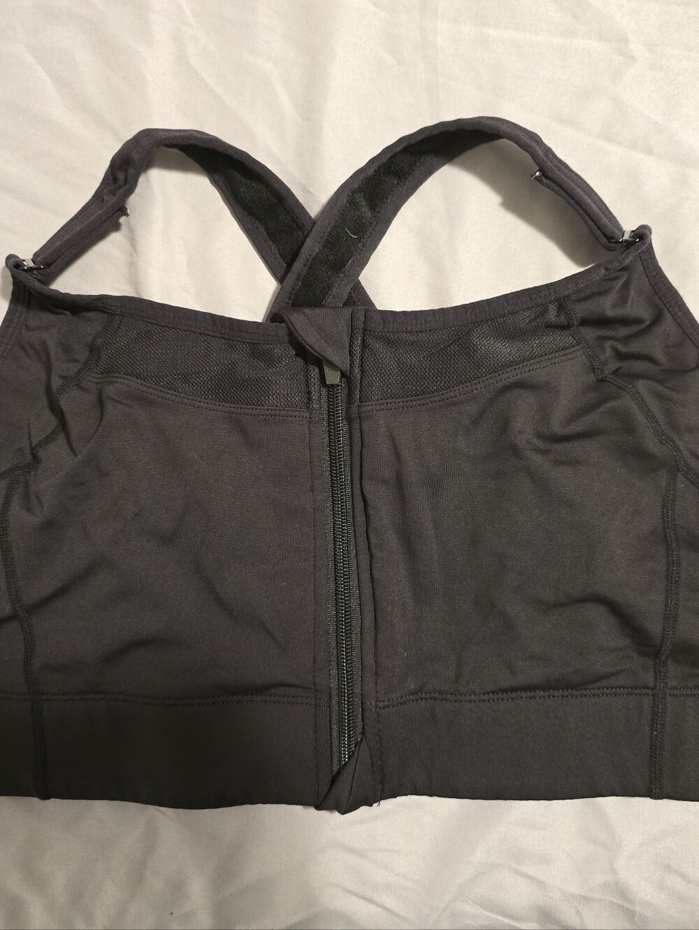 CVG XXL front zip bra